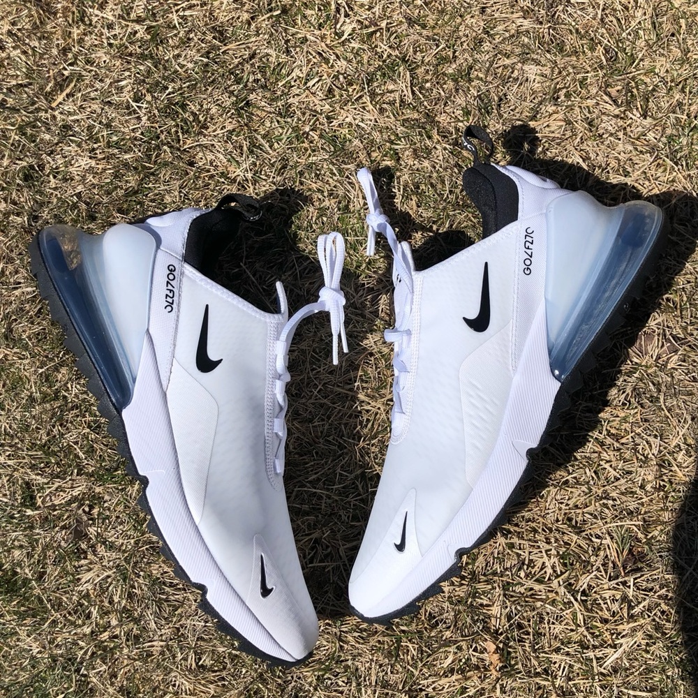 Nike Air Max 270 Golf “Black White” Spikeless NEW size 10